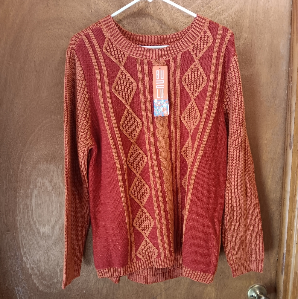 Bunulu Women's Warm Terracotta Sweater